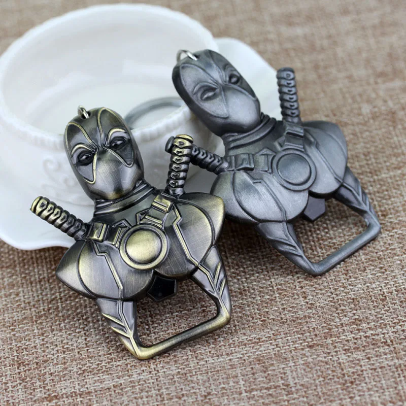 Аниме мультфильм Дэдпул открывалка для бутылок пивной металлический сплав