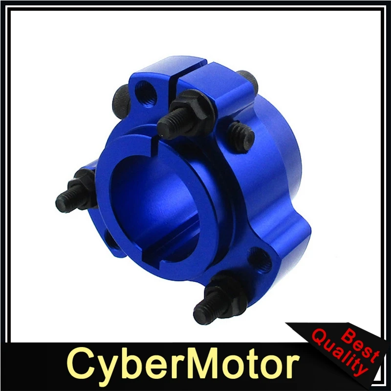 Blue 1-1/" 32 мм Диаметр ступицы заднего колеса 1/4" болты для гонок Go Kart Cart Drift Trike - Цвет: Blue