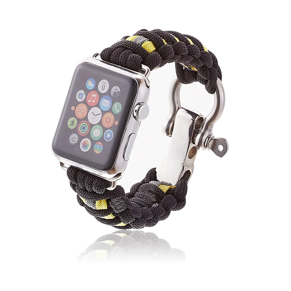 Новинка 2018 высококачественный спортивный нейлоновый ремешок для часов Apple Watch