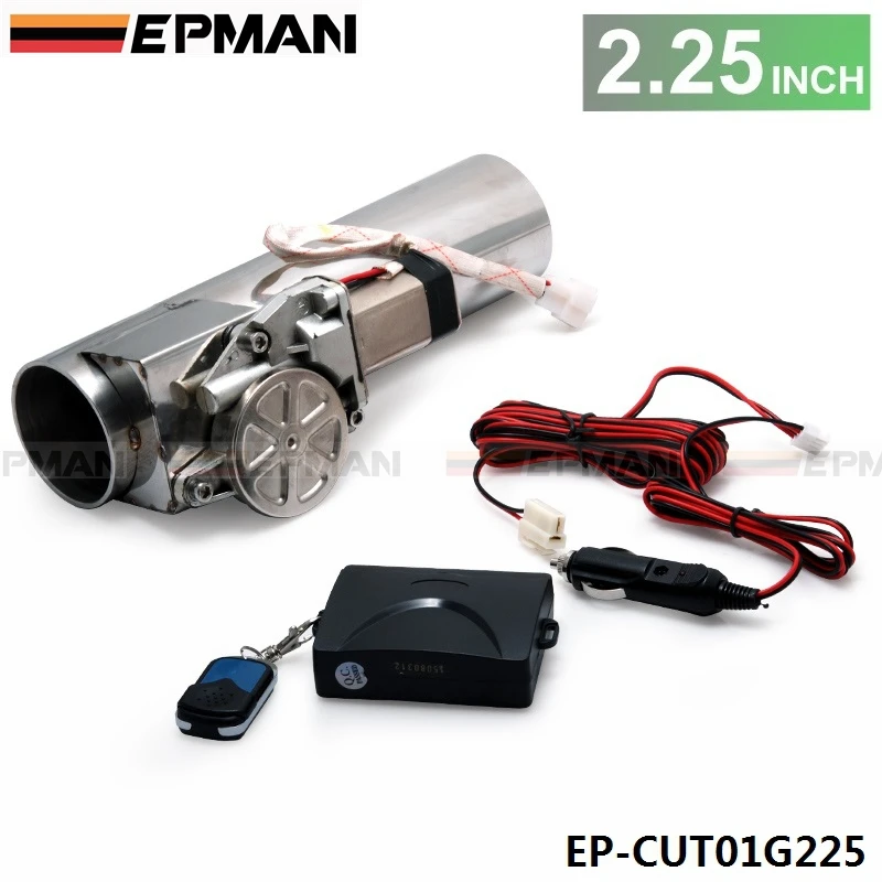 Для Honda Toyota 2 25 &quotJdm Vip I Pipe Выпускной Catback Header Электрический Outout контроллер EP