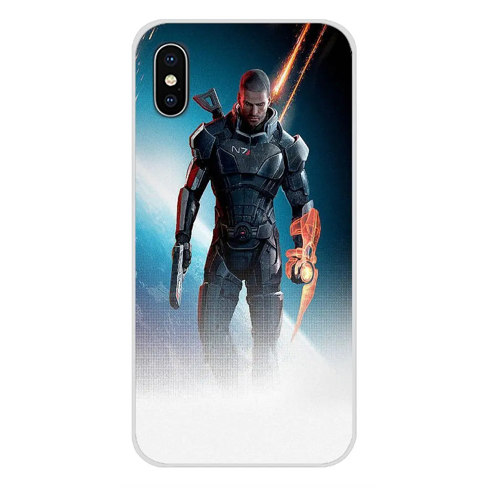 N7 Mass Effect 3 Аксессуары чехлы для телефонов Чехлы Huawei Mate Honor 4C 5C 5X 6X 7 7A 7C 8 9 10 8C 8X 20 Lite Pro