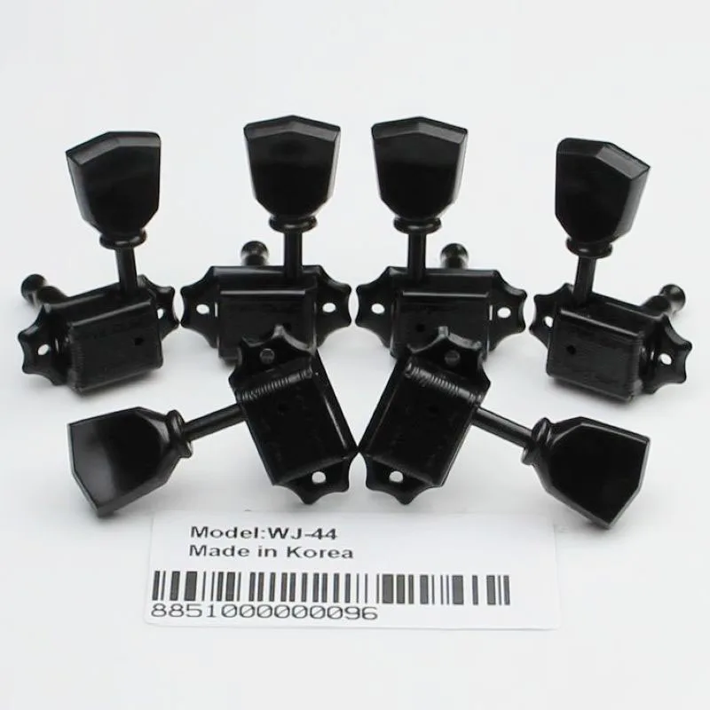 Колки для гитары Wilkinson 3x3 Black винтажные люкс | Спорт и развлечения