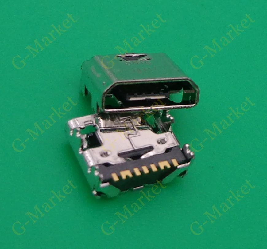 50 шт. новый оригинальный зарядный Micro USB порт док-разъем для Samsung Tab 3 Lite 7 0 WIFI T110 SM-T110