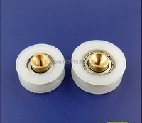 20pcs v groove roller wheel ball bearings 23 mm pulley bearing shower roller
