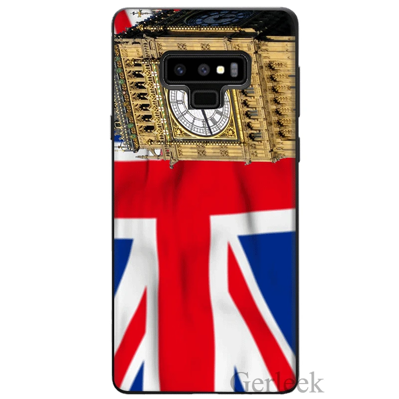 Чехол из ТПУ с британским флагом для Samsung Galaxy A70 A50 A40 A10 A30 A9 A7 A8 A6 A5 A3