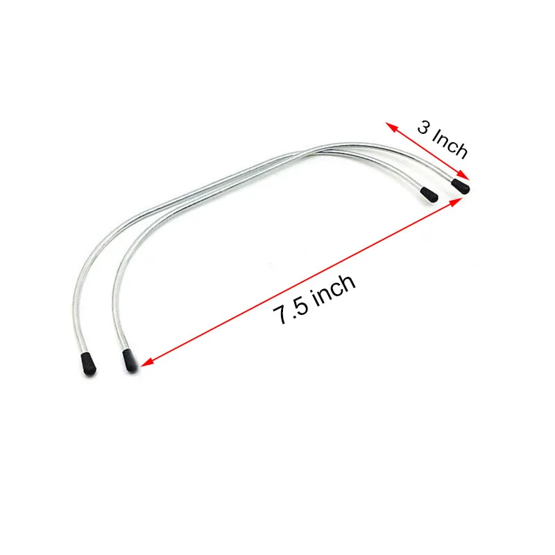 7 5 ''x 3'' Внутренняя Рамка для кошелька металлическая рамка сумки|Детали и