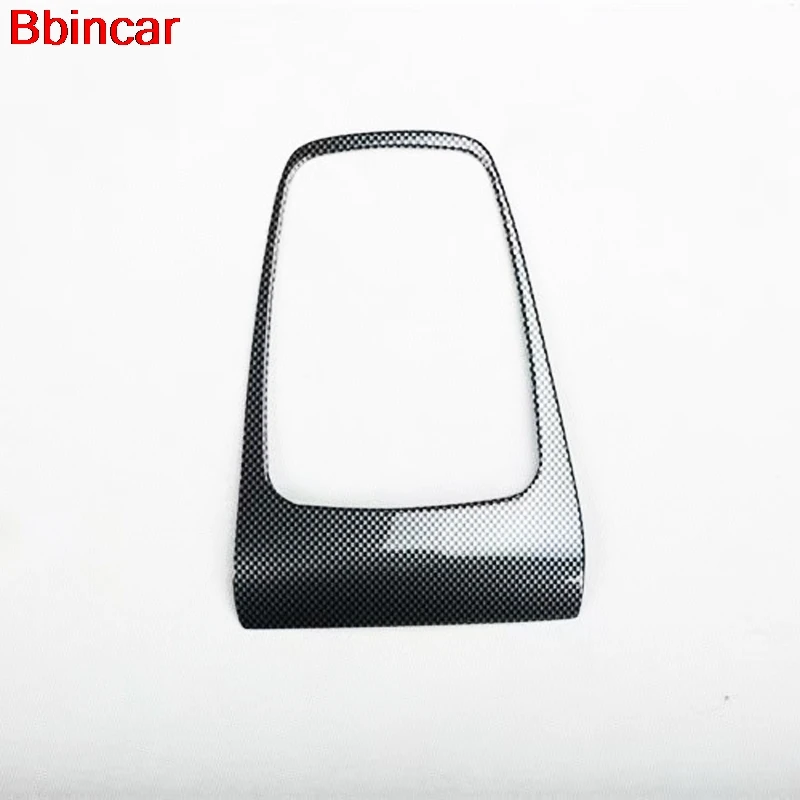 

Bbincar ABS Carbon Fiber Wood Color Car Interior Center Control Consoles Gear Box Cover Trim Decoration For Ford Mondeo 2013