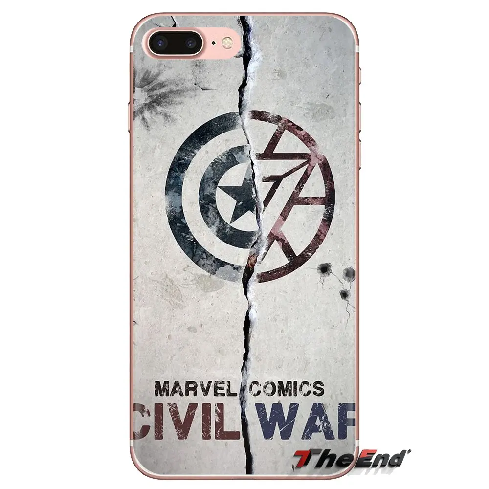 Чехол для мобильного телефона Marvel's Captain America Civil War Oneplus 3T 5T 6T Nokia 2 3 5 6 8 9 230 3310 1 7 Plus