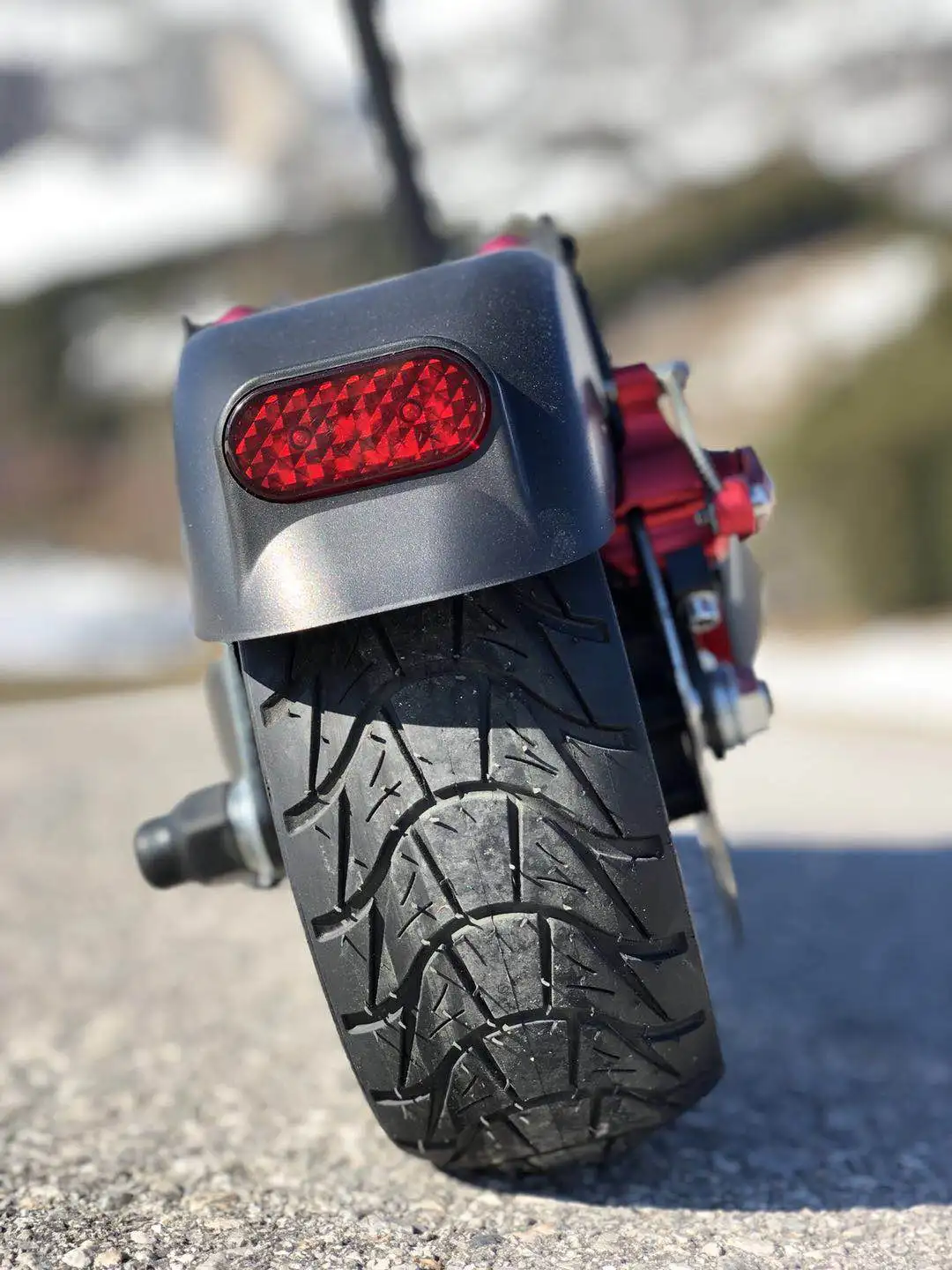 KWHEEL Skywalker 8S один привод 8 дюймов твердые шины складной электрический скутер с 200x85 шины