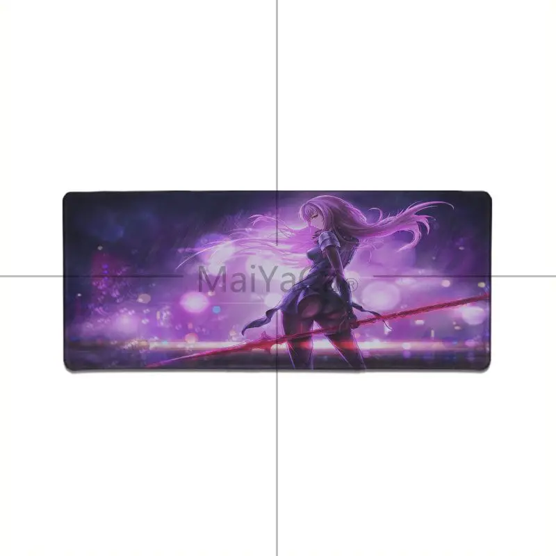 Maiyaca в запасном дизайне Fate Saber сделай сам игровой с узором коврик для мыши