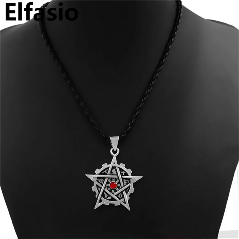 Ожерелье с подвеской из олова для мужчин и мальчиков 10 шт.|pewter pendant|f pendantstar stone |