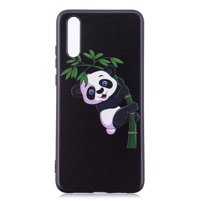 3D Relief Silicone Cartoon Case sFor Huawei P20 P 20 Coque Slim TPU Cover For Hawei Hauwei Capa |