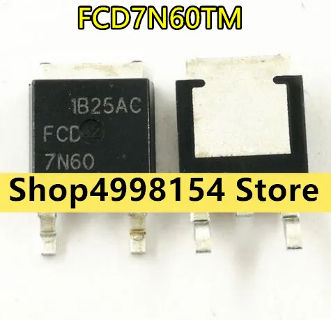 100% New&ampOriginal FCD7N60TM 7N60 | Электроника
