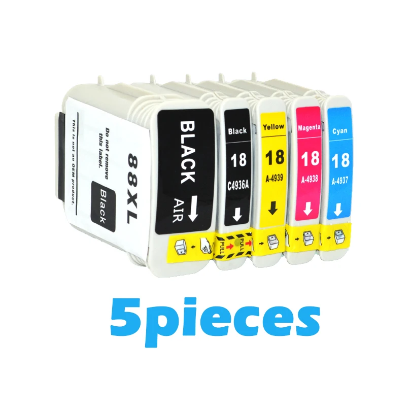 

XiongCai Compatible ink cartridges For HP88 For HP 88 XL Officejet Pro K550 K550dtn K550dtwn K5400dn K8600 L7590 printers 88XL