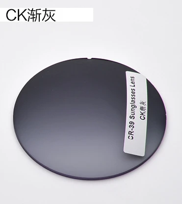 Dark gray CK Пара крашеных линз для близорукости, асферические линзы, CR-39, по рецепту, линзы для пресбиопии, UC покрытие, анти-излучение, Индекс 1,56 - Цвет линз: Dark gray CK