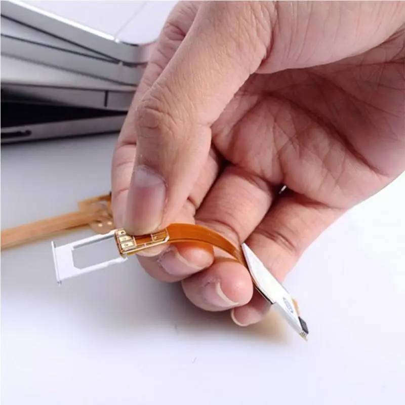 Высококачественные адаптеры для sim карт адаптер двух Sim iPhone 5/4 поддержка UMTS/3G и