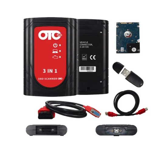 OTC Plus 3в1 диагностические инструменты для nissan consult для toyota интеллектуальный тестер для volvo vida dice OBD сканер GTS с HDD