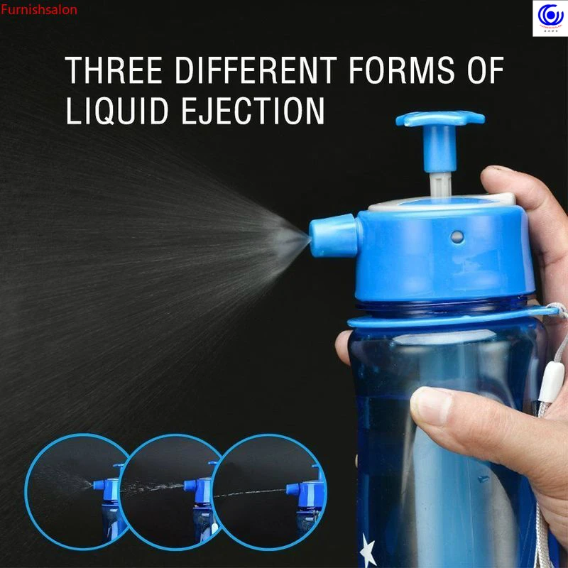 700 мл креативная бутылка для воды с распылителем 3 способа