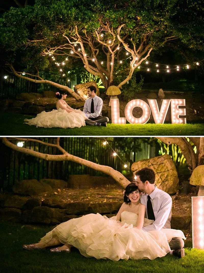 2.5M/5M/10M 10/20/38 Led 5CM Big Ball String Garland Starry Fairy Christmas String Lights for Holiday Party Wedding Garden Lamp