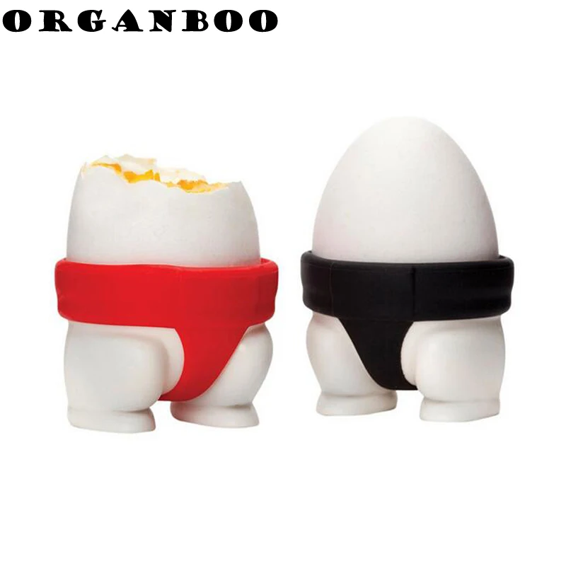 ORGANBOO 1 набор, креативная силиконовая полка для хранения яиц, милое нижнее белье, лоток для яиц, для детей, веселый, для еды, для завтрака, полка для яиц