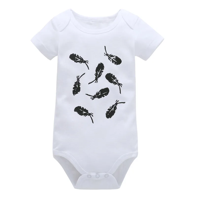 0 18 м новорожденный мальчик Playsuit девочка детский летний комбинезон хлопковая
