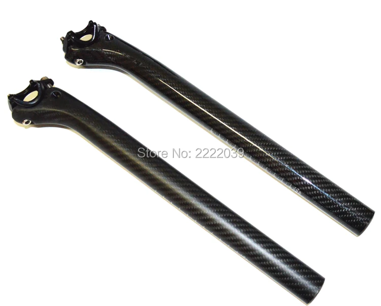 Штырь сиденья велосипеда из углеродного волокна без логотипа 27 2/30 8/31 6*350/400 мм 20