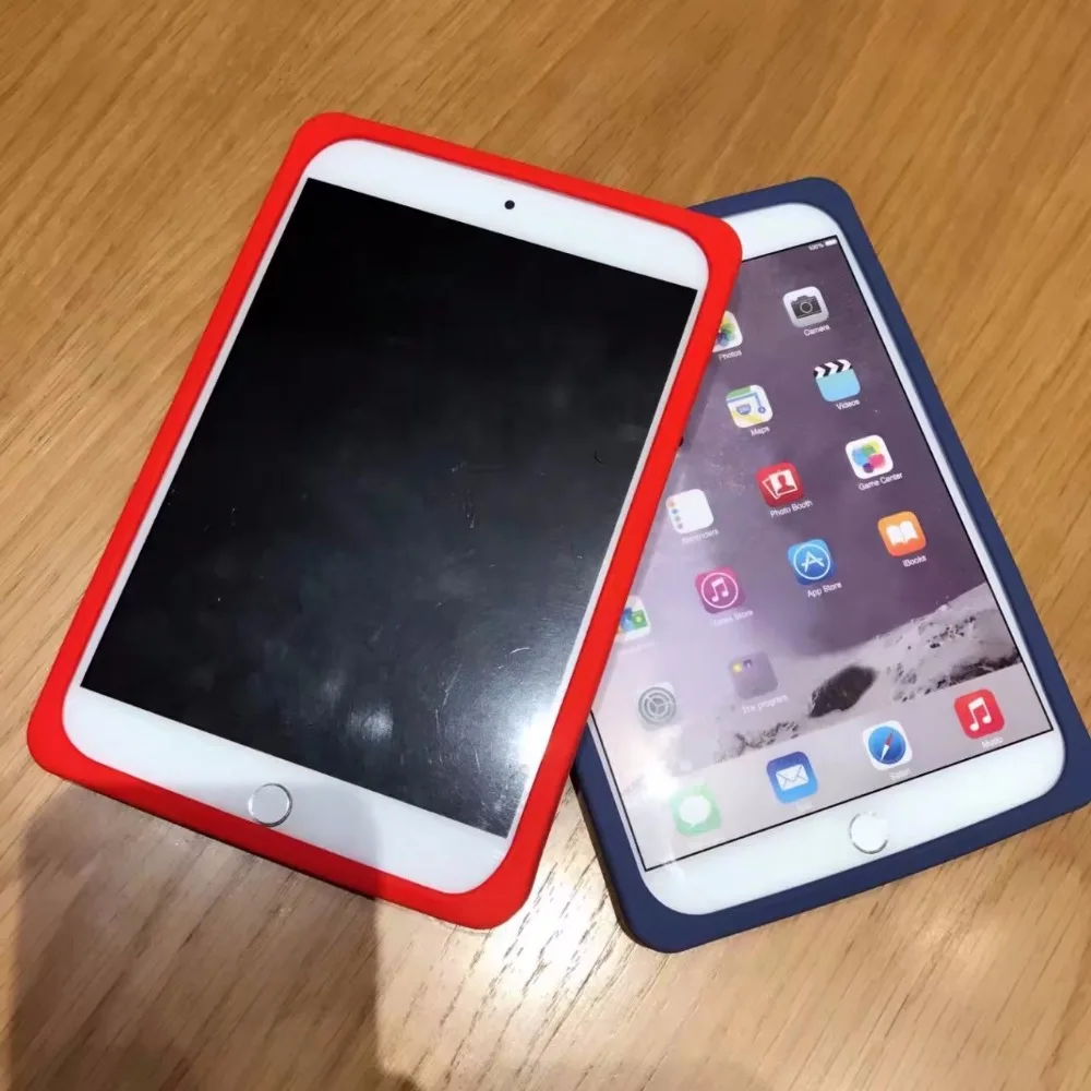 Мультяшный Силиконовый противоударный чехол для IPad Mini 1 2 3 4 Стенд чехол для планшета для нового IPad Mini 5 детский безопасный Чехол+ подарок