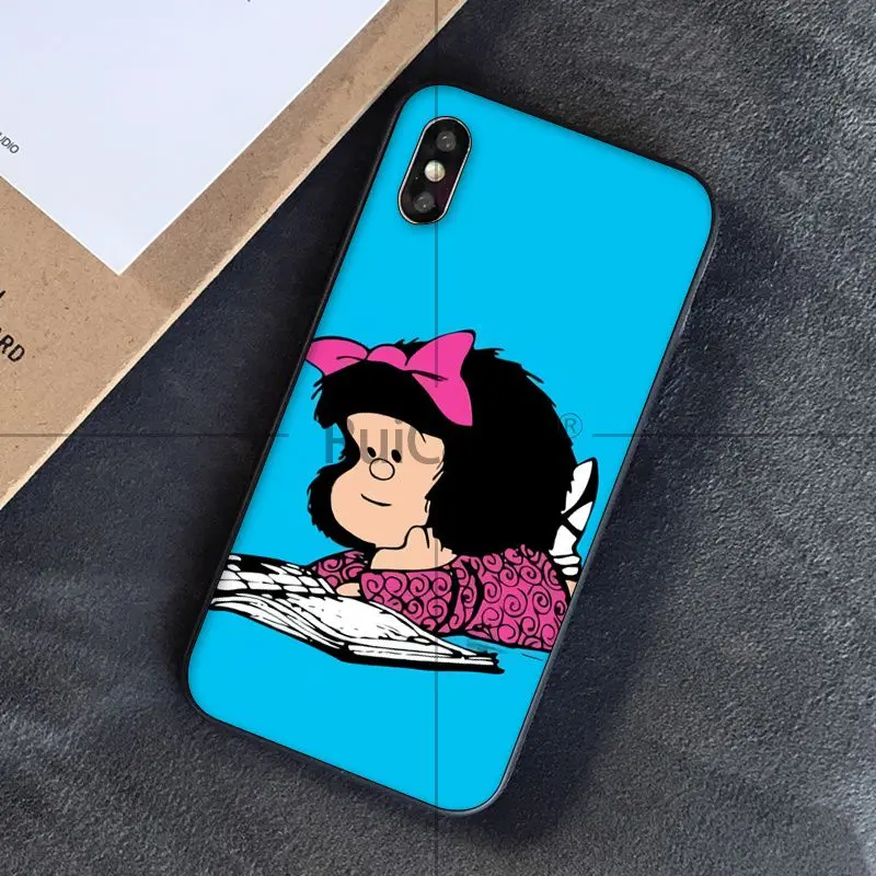 Ruicaica мультяшный Мягкий силиконовый чехол для телефона из ТПУ Apple iPhone 8 7 6 6S Plus X XS MAX