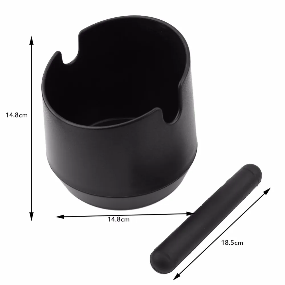 Пластиковый контейнер для кофе эспрессо абсорбирующий съемный резиновый