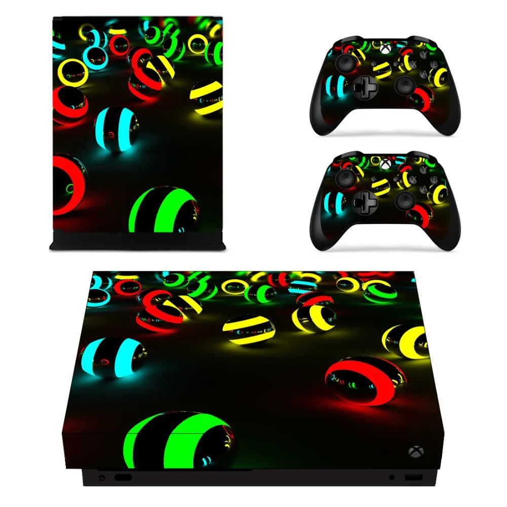 Аниме Cute Girl Hatsune Miku лицевые панели консоль и наклейка на контроллер для Xbox One X с