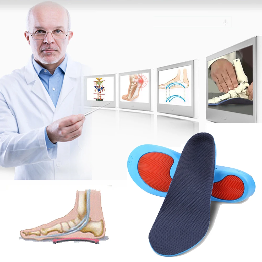 Ортопедические стельки для обуви спортом бег теннис шок поглощения and дышащий