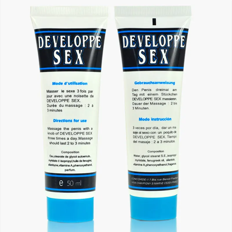 Крем для увеличения французское импортное мужское массажное масло наружного