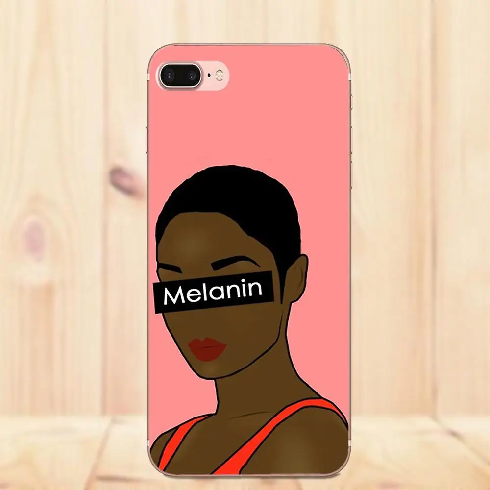 Maerknon TPU оригинал для Apple iPhone 4 4S 5 5C 5S SE 6 6S 7 8 Plus X 2bunz Melanin Poppin Aba | Мобильные телефоны и