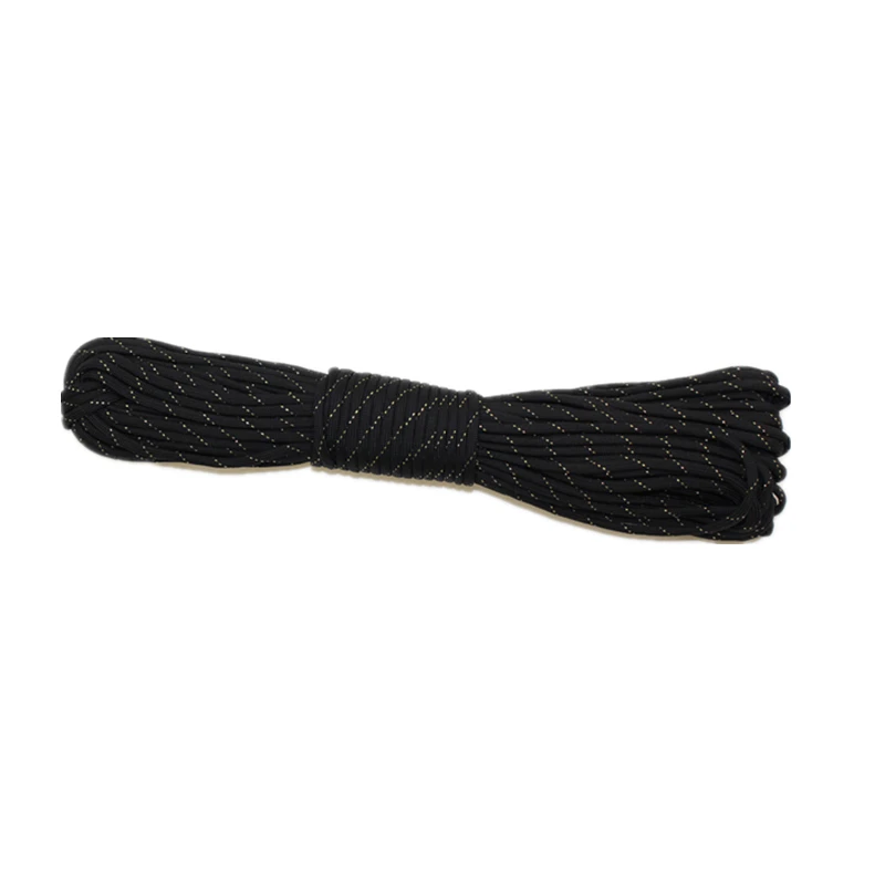 

100ft(31m) Rainbow Paracord 550 Paracord Parachute Cord Lanyard Ropew outdoor Climbing paracord Camping tool