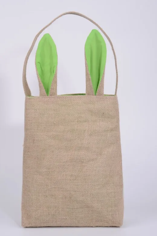 Новое поступление Пасхальная Мешковина корзина модный дизайн Пасхальный Кролик