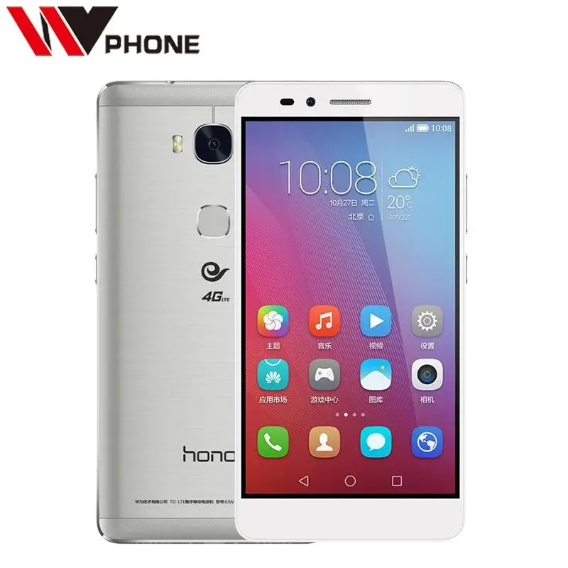 Huawei Honor 5X2 Гб 16 оригинальный Глобальный прошивки 4 г LTE мобильный телефон Octa Core 5