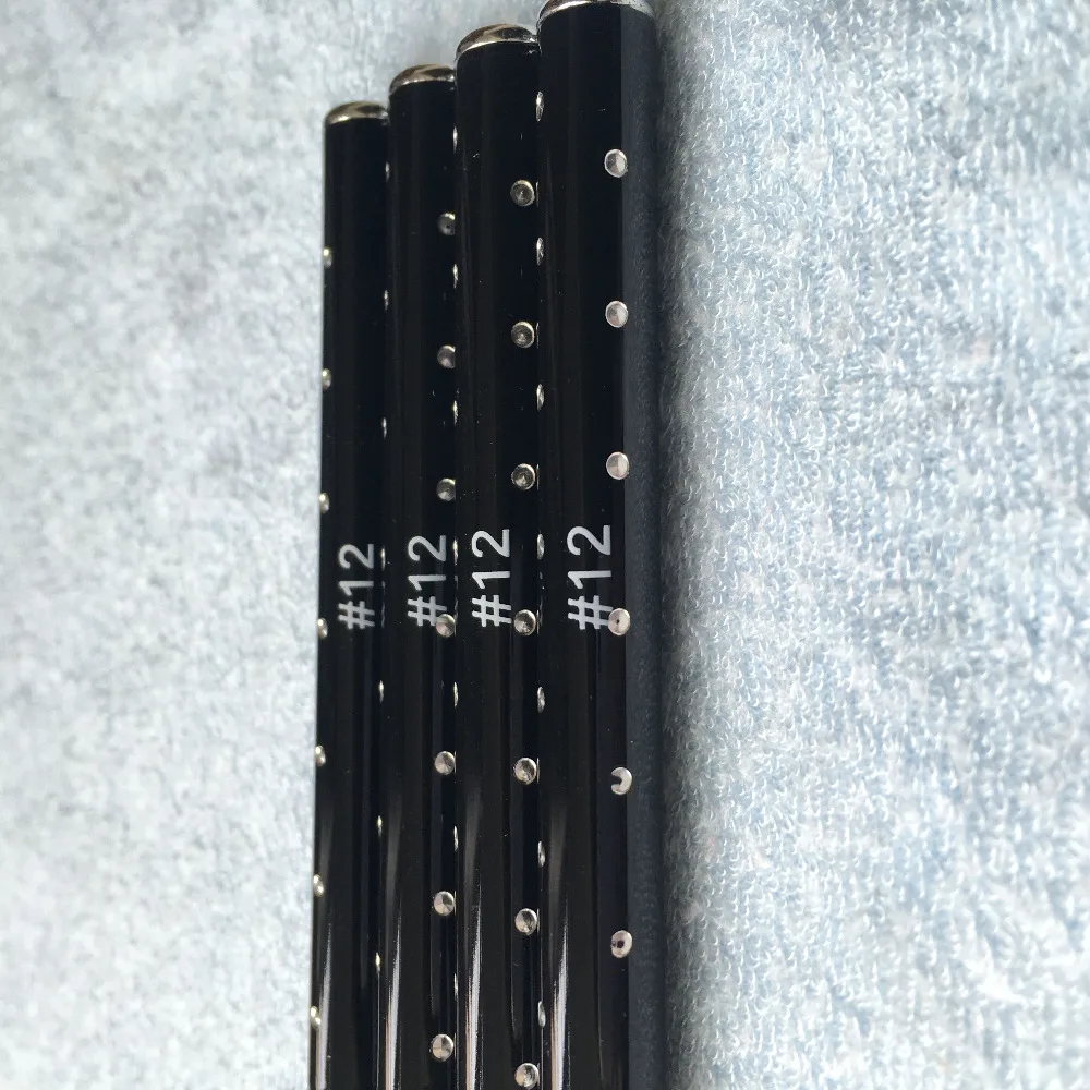 Овальный острый РАЗМЕР 8 #10 #12 # черная колонковая соболиная кисть.