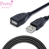 usb 2 0 male to female usb cable 1 5m 3m 5m extender cord wire super speed data sync extension cable for pc laptop keyboard