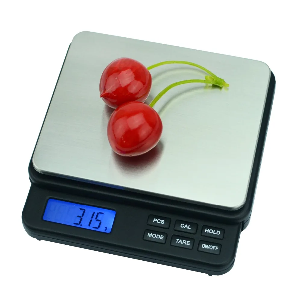 1000g/0.01g Precision Electronic Balance Digital Kitchen Scale 0.01 Jewelry Weight Scale Measure Tools Grams Gold Coin LCD