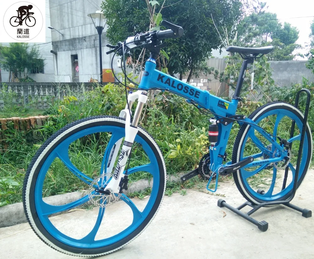 Велосипед внедорожник Kalosse горный велосипед с мягким хвостом гидравлические