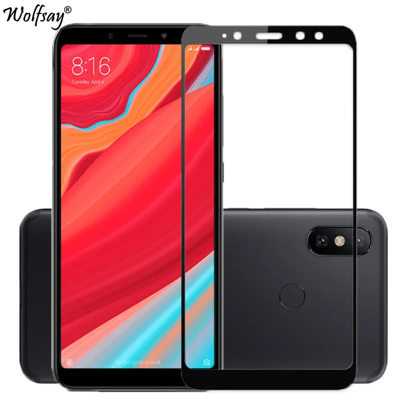 2 шт Стекло для Xiaomi Redmi S2 защита экрана закаленное стекло 9H Защитная пленка