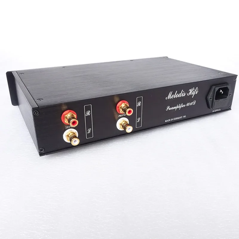 WEILIANG AUDIO смотрите на дизайн предварительного усилителя MBL6010D Черное золото