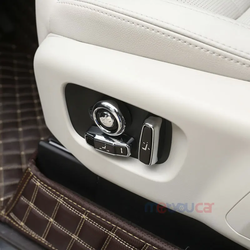 Для Land rover Discovery 5 2017 автомобильный Стайлинг ABS матовая хромированная кнопка