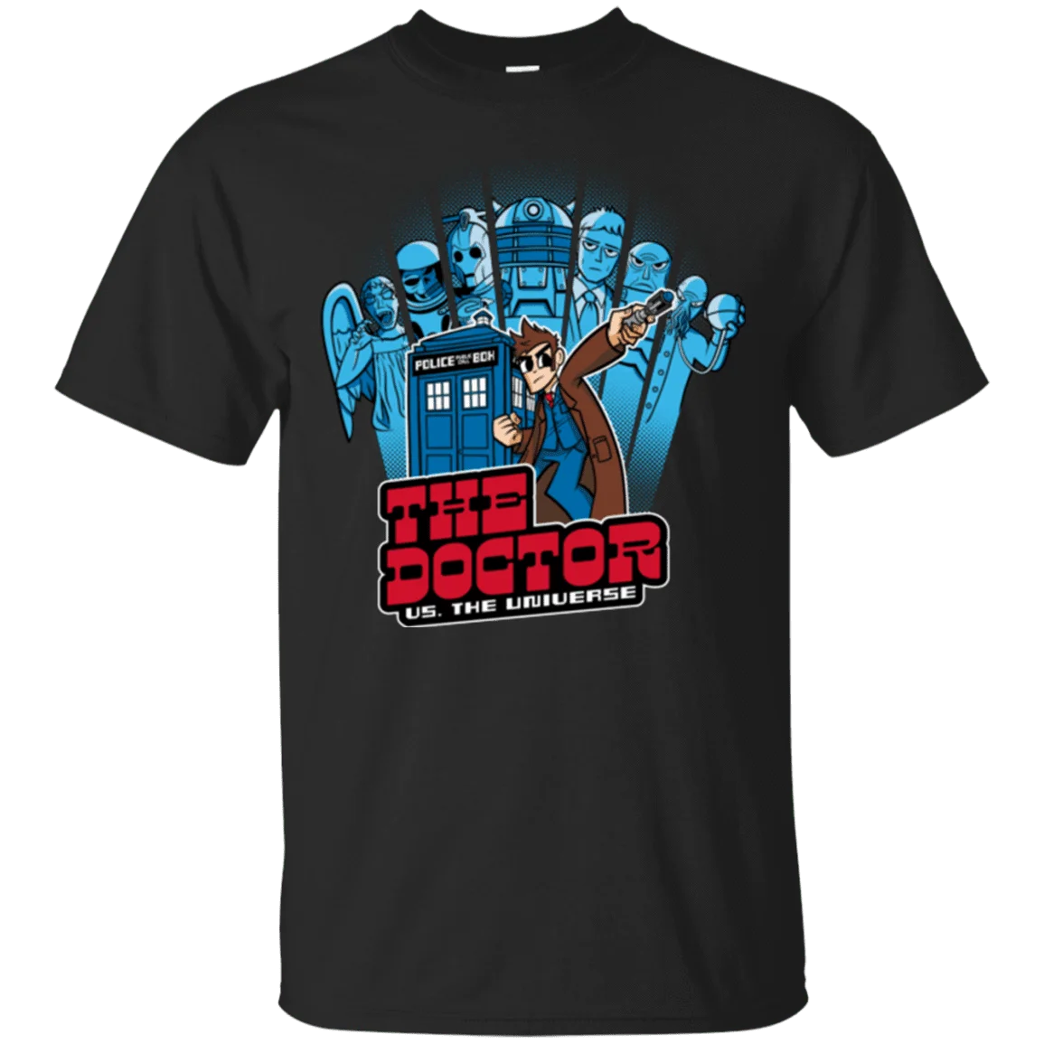 2019 печатная Мужская футболка хлопковая 10 против Вселенной с круглым вырезом