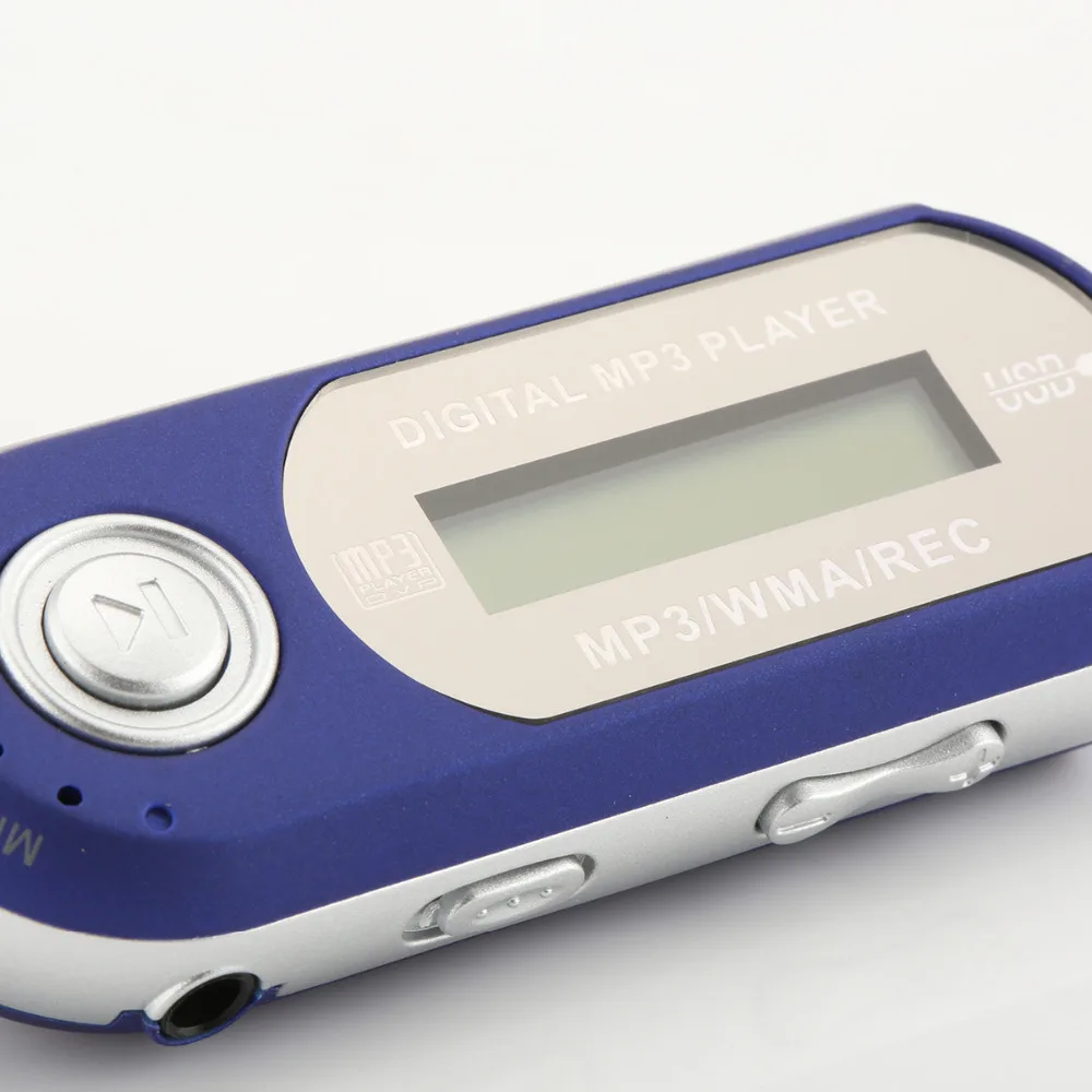 8GB USB Flash Drive MP3 player Digital Music Players with LCD Screen Mini lecteur mp3 3.5mm hole connect headphones |