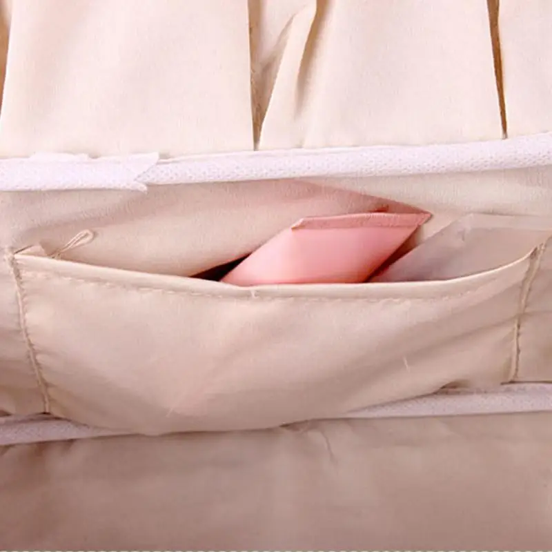 Хлопок белье Цветочный косметичка с узором в горошек для женщин макияж случае