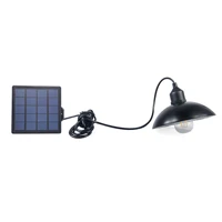 Lampshade SOL светодиодный водонепроницаемый ретро Солнечный подвесной светильник уличный светильник для наружного двора сада коридора Солнечная люстра - Испускаемый цвет: Lampshade