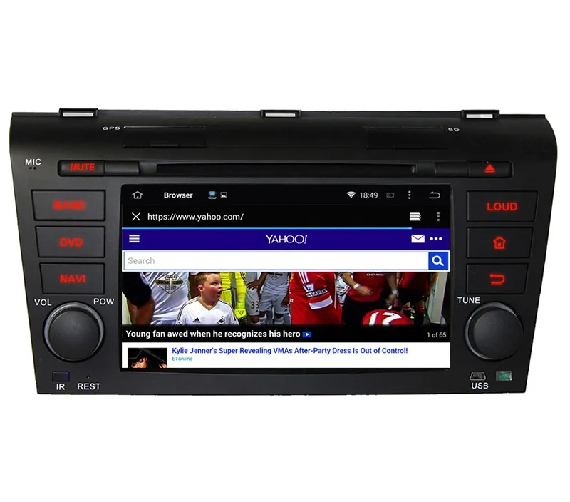7 &quotавтомобильный dvd плеер на основе Android с BT GPS WIFI Canbus аудио Радио стерео