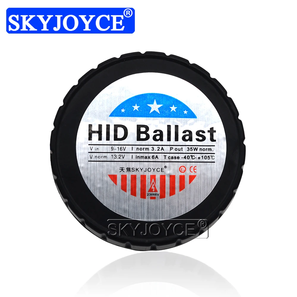 SKYJOYCE Новый AC 12 в 35 Вт 55 HID круглый балласт все одном Автомобильная фара для H1 H7 H11 HB3