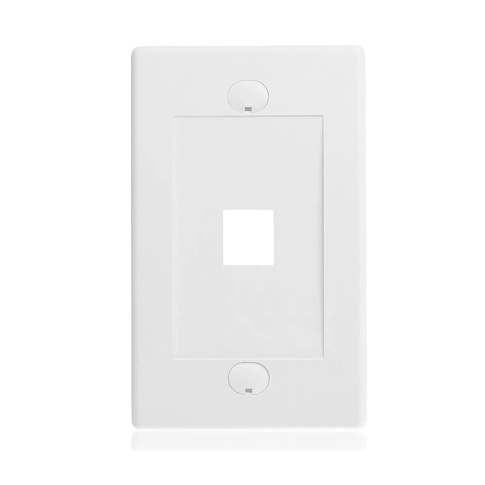 Двойной Порты нам 120 Тип Лицевая панель стены пластины сети RJ45 RJ11 для модуль Jack